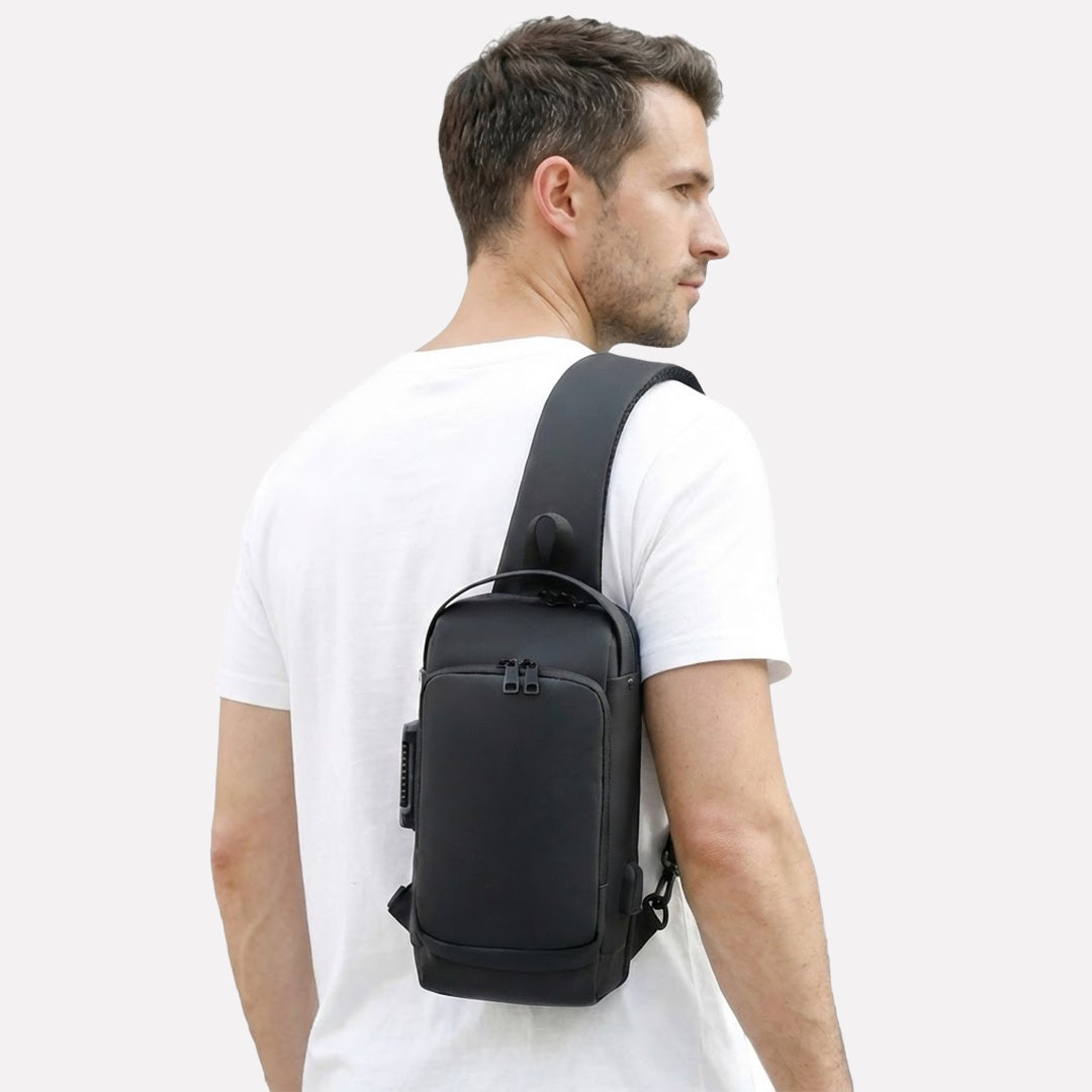 Hırsızlık Önleyici Şarj Girişli Omuz Çantası