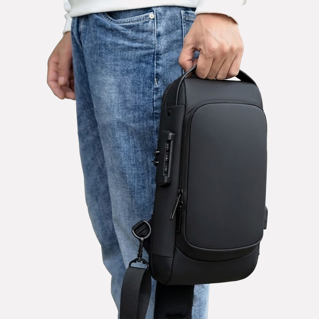 Hırsızlık Önleyici Şarj Girişli Omuz Çantası