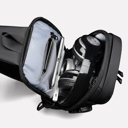 Hırsızlık Önleyici Şarj Girişli Omuz Çantası